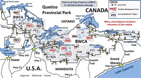 A Boundary Waters Canoe Area (BWCA) virtual journey