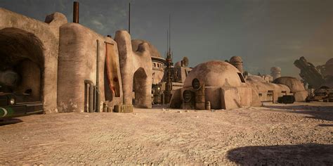 'Star Wars' Spaceport Mos Eisley Looks Incredible In Unreal Engine 4