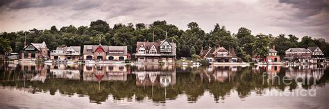 Boathouse Row Photograph by Stacey Granger - Fine Art America