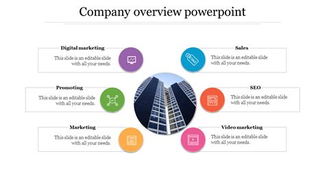 Company Overview Slide Template - Printable Word Searches