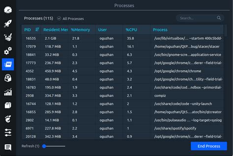 Stacer - Linux System Optimizer & Monitoring