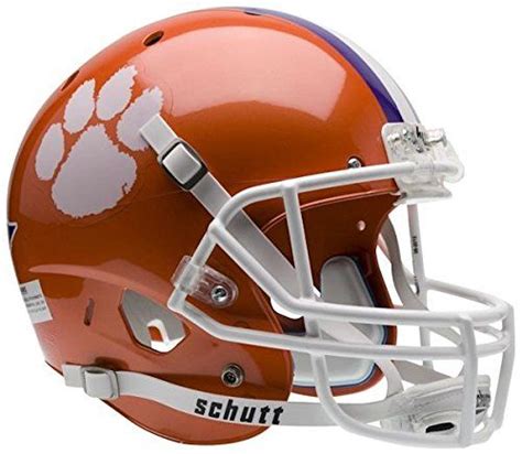 Clemson Tigers Helmet | Football helmets, Clemson tigers, Football