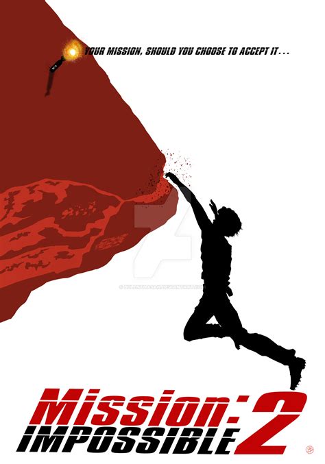 MISSION: IMPOSSIBLE 2 Minimalist Poster by bulenthasan on DeviantArt