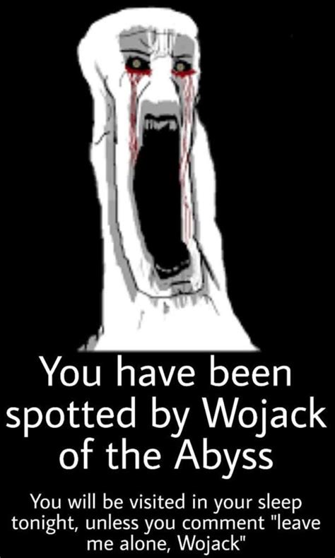 You Have Been Spotted by Wojak of the Abyss | Void Comics | Know Your Meme