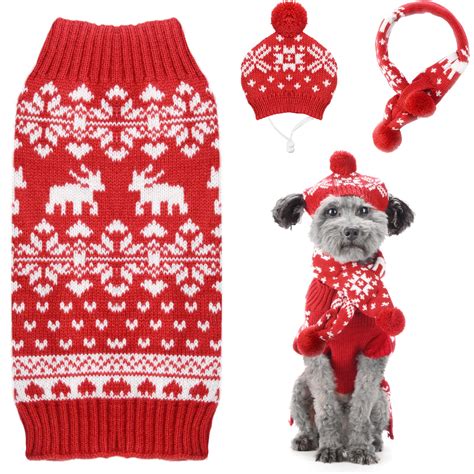 Dogs In Christmas Sweaters