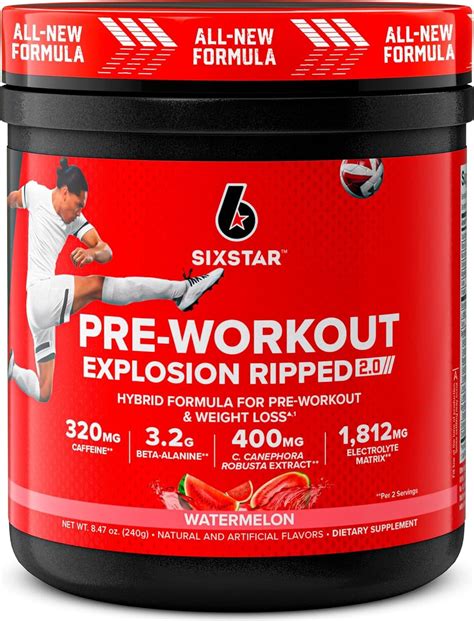 Six Star Pre-Workout Explosion Ripped | Save at PricePlow