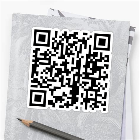 Printable Qr Code Stickers