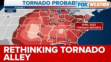 Rethinking Tornado Alley: Traditional Severe Risk Zone Shifting And ...