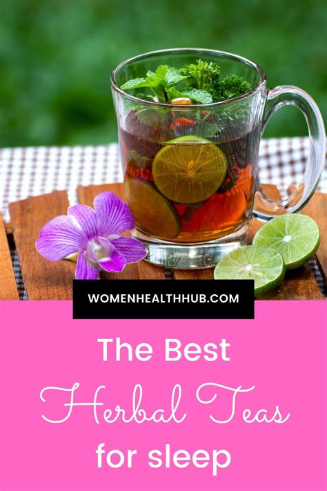 6 amazing night-time herbal teas for sleep for women