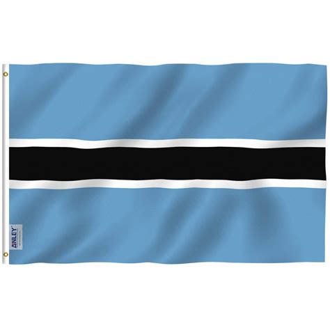 Fly Breeze Botswana Flag 3x5 Foot - Anley Flags