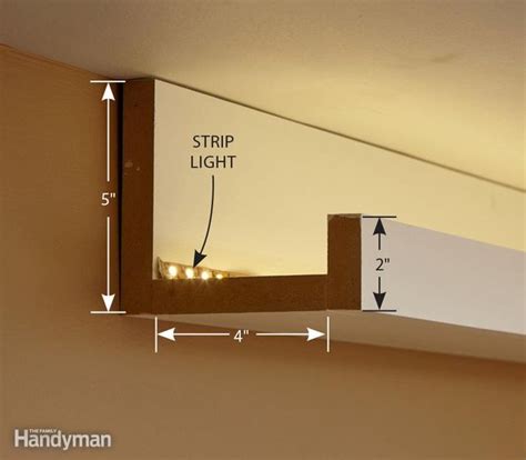 How to Install Elegant Cove Lighting | Cove lighting, Strip lighting ...