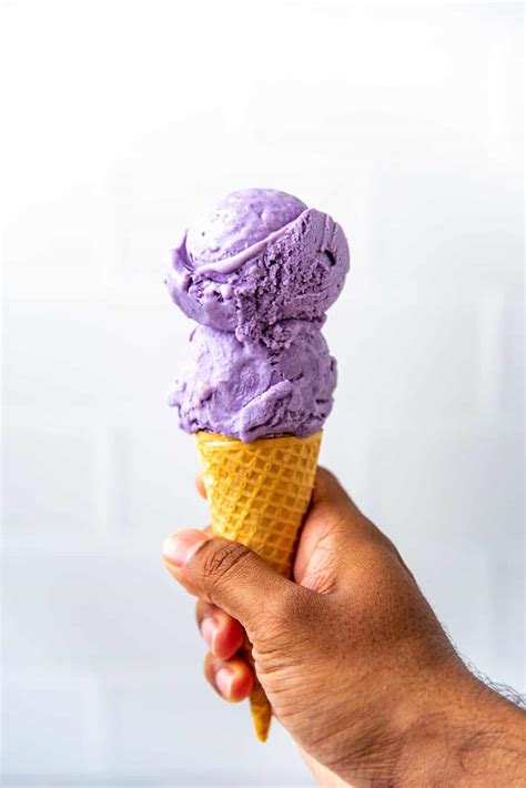 Ube Ice Cream (Purple Yam Ice Cream) - The Flavor Bender