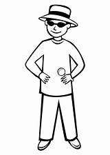 Coloring Page spy kid  Free Printables Img 10364 sketch template