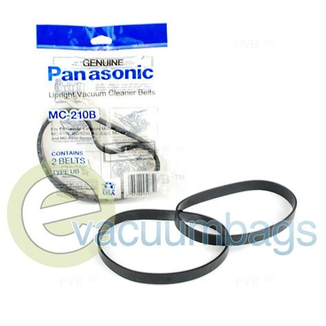 Panasonic MC-210B Replacement Vacuum Belt 2 Pack – Vacuum Direct