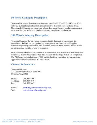 Company Description - 4+ Examples, Format, How to Write, Pdf