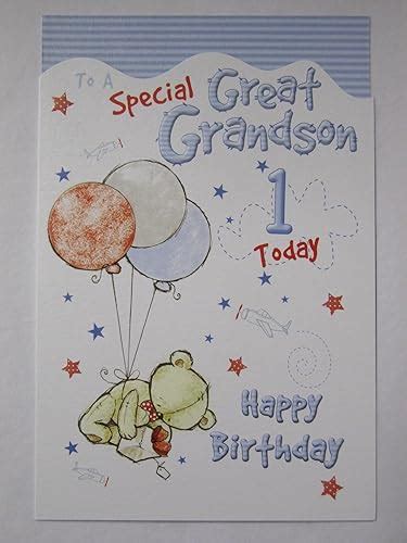 Get Grandson 1St Birthday Card Pics