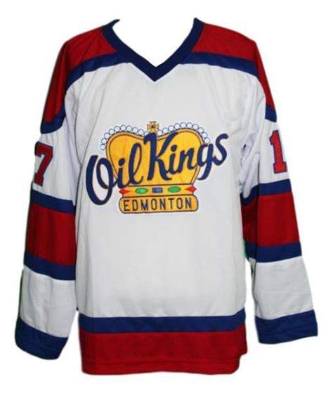 Any Name Number Edmonton Oil Kings Retro Hockey Jersey New Red Semchuk ...