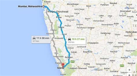 Best route to drive from Mumbai to Goa | News Travel News, India.com