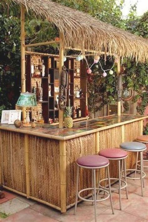 Cool 35 Newest Outdoor Bar Ideas For Backyard. # # | Tiki bars diy, Tiki bar decor, Tiki bars ...