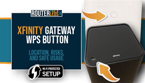 Xfinity Gateway WPS Button: Location, Risks, and Safe Usage - RouterLEDs