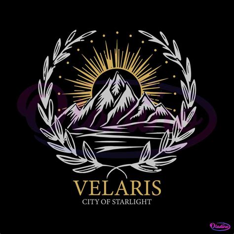 Velaris City Of Starlight ACOTAR SVG