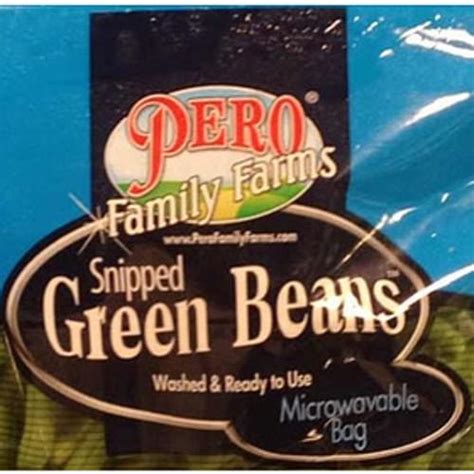 Pero Family Farms Snipped Green Beans - 85 g, Nutrition Information | Innit