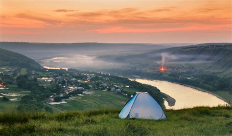 Summer Evening on the Dniester River · Ukraine travel blog