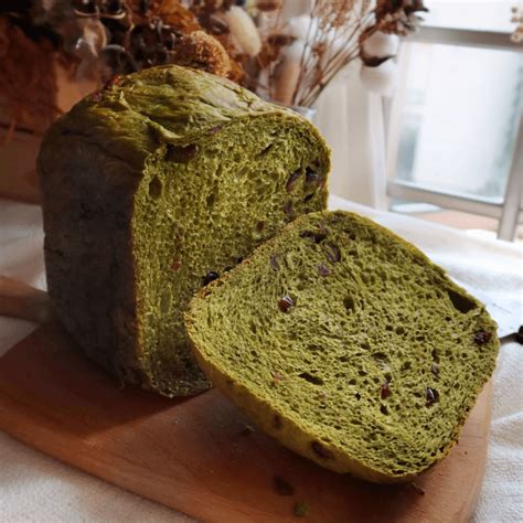 Matcha Milk Loaf Bread Machine Recipe - Bakeomaniac