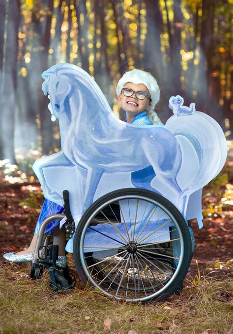 Frozen Ice Nokk Adaptive Wheelchair Cover Costume | Adaptive Costumes