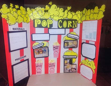 Science Project On Popcorn