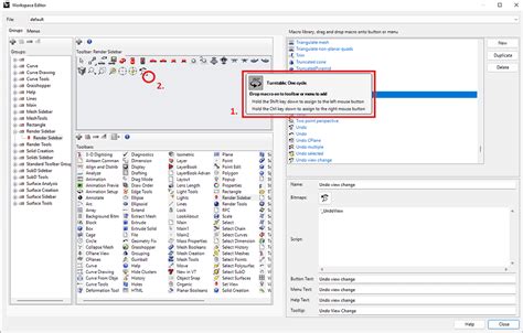 Adding macro to middle mouse button and Cascade menu - Rhino - McNeel Forum