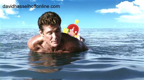 David Hasselhoff Swimming