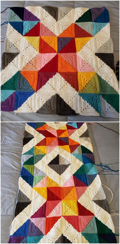 Hybrid Crochet Quilt