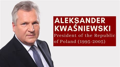 Aleksander Kwaśniewski - Prezydent RP (1995-2005) - YouTube