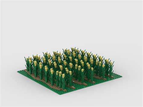 LEGO MOC Corn Field by dmeltx | Rebrickable - Build with LEGO