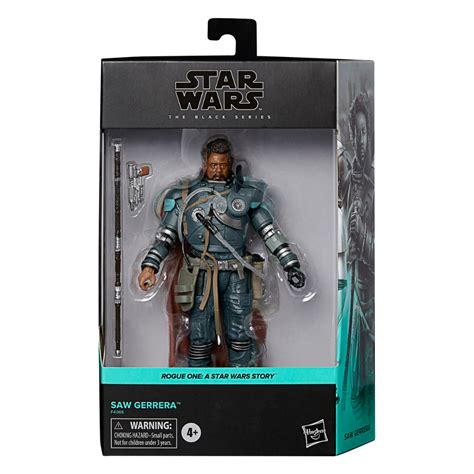 Star Wars The Black Series Saw Gerrera Toy 6-Inch-Scale Rogue One: A ...