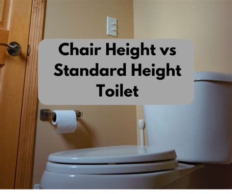 Chair Height vs Standard Height Toilet – Pick A Bathroom