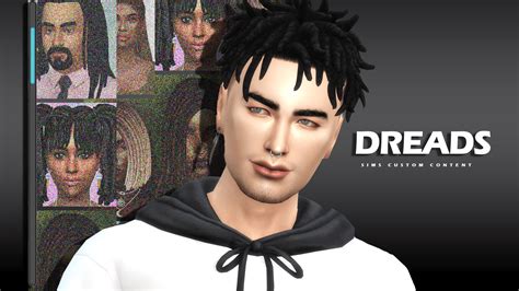 Unique Dreads CC for Your Males & Females in the Sims 4! — SNOOTYSIMS