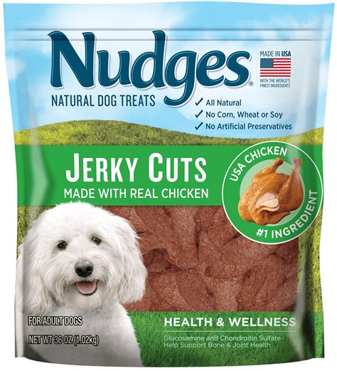 Nudges Health and Wellness Chicken Jerky Dog Treats, 36 Oz – Walmart ...