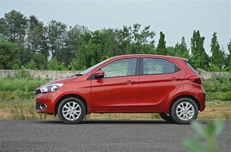 Tata Tiago AMT test drive review side view