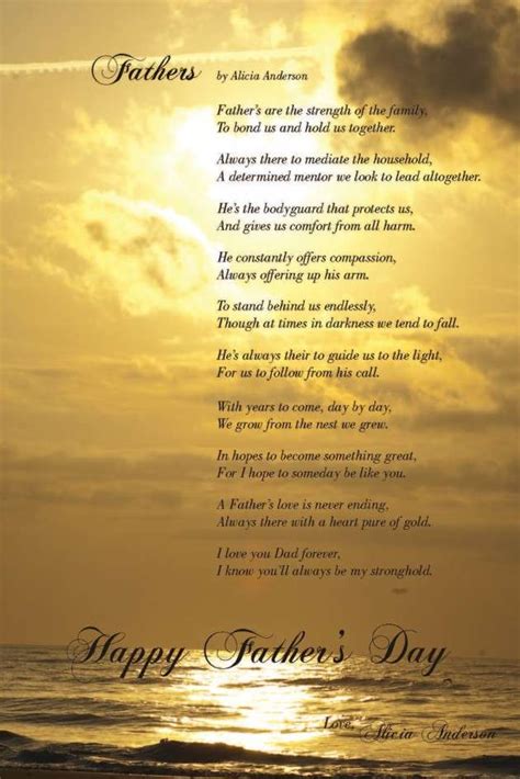 Fathers Day Poem Printable