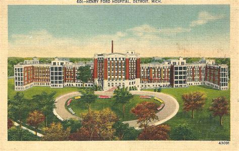 Henry Ford Hospital Postcard | Brandon Bartoszek | Flickr