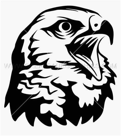 Hawk Png Black And White - Hawk Black And White Png, Transparent Png ...