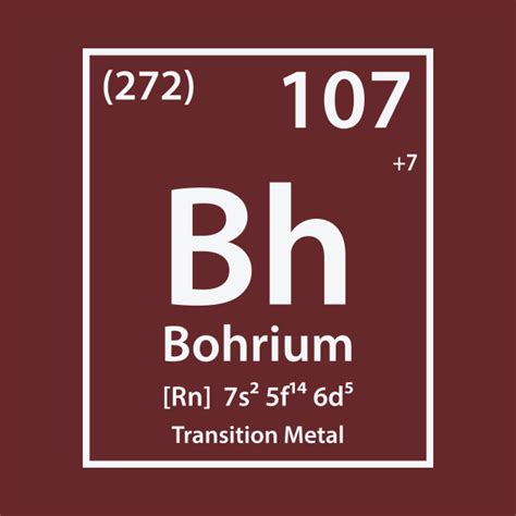 Bohrium Element - Bohrium - Mask | TeePublic