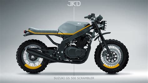 Suzuki Gs500f Scrambler | Reviewmotors.co