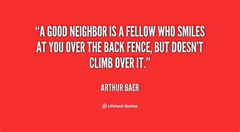 Good Neighbor Quotes. QuotesGram