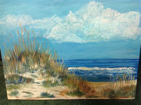 Seascape,,, acrylic | Seascape, Natural landmarks, Landmarks