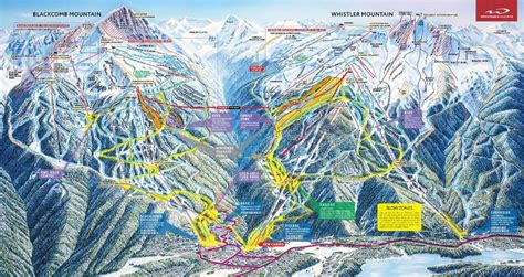 Whistler Blackcomb Piste Map | J2Ski