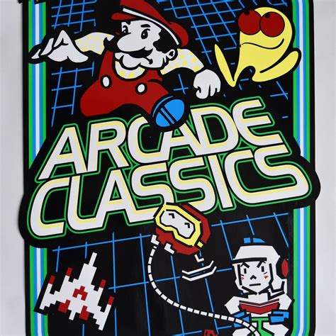 Multicade Arcade Classics Marquee | Phoenix Arcade | #1 Source for Screen Printed Arcade Artwork