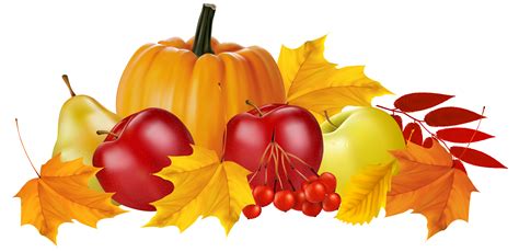 Autumn Clip art - Autumn Pumpkin and Fruits PNG Clipart Image png ...